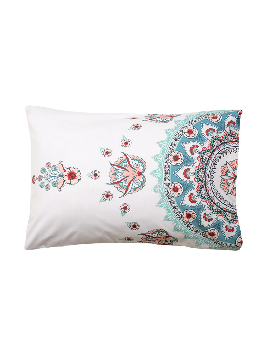 LCW HOME Pamučna jastučnica sa uzorkom 2-pakovanja 50x70 cm -S2I788Z8-F9C