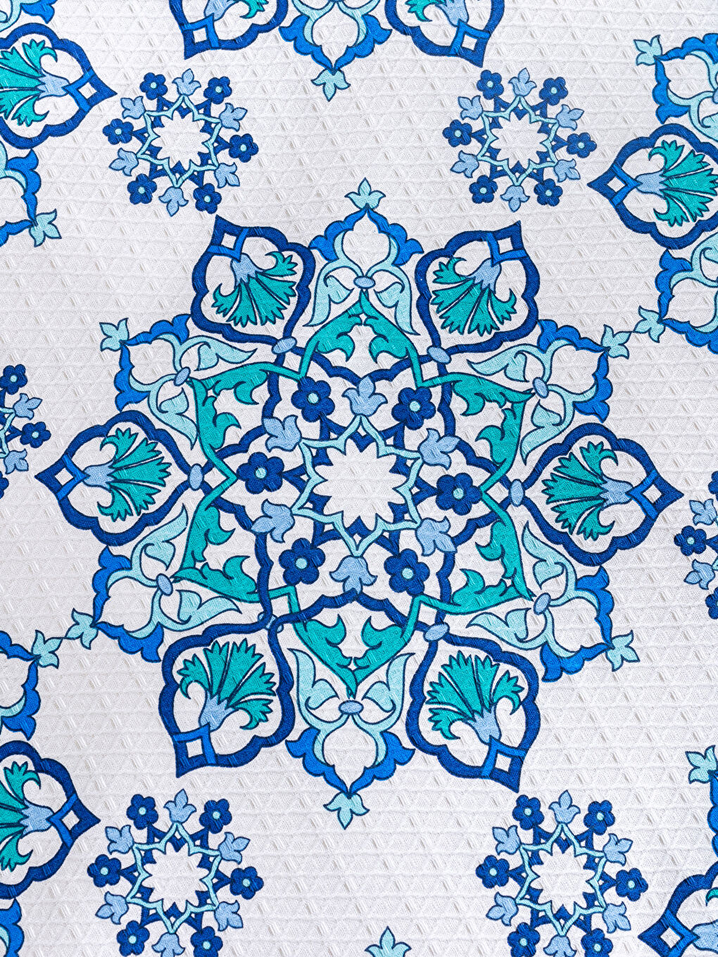 Комплект з бавовняного піке з подвійним принтом-5