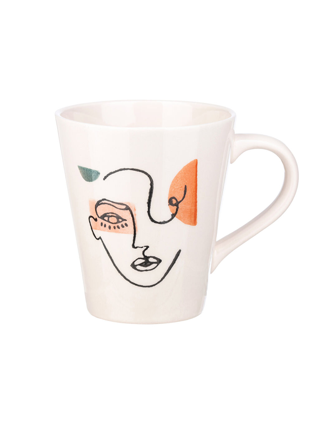 Karışık Baskılı Seramik Kupa Bardak 400 ml-3