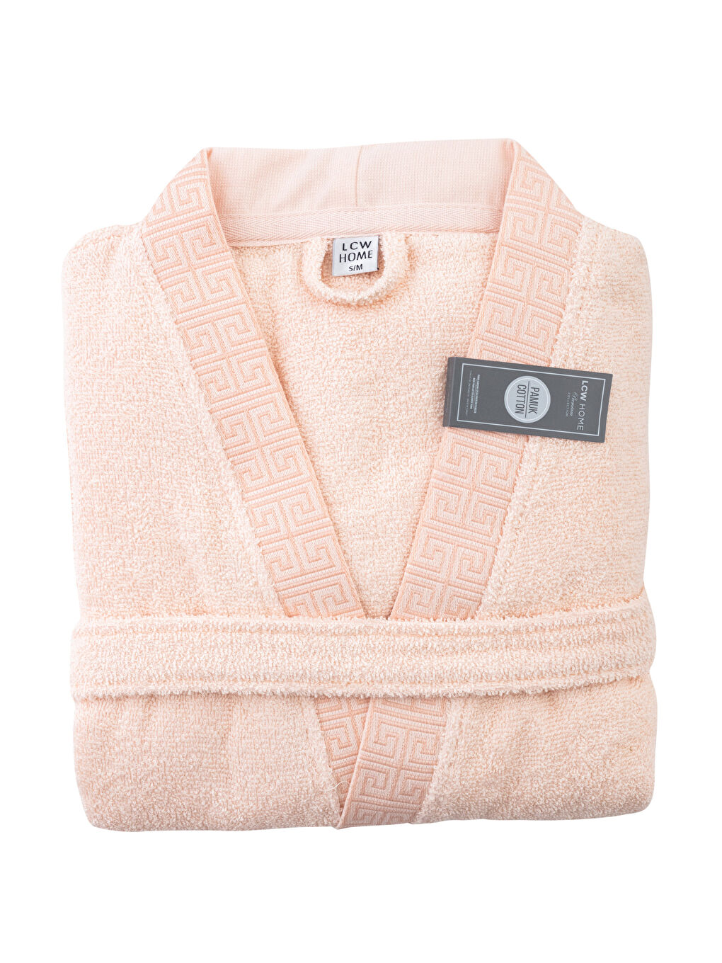 LCW HOME Bedruckter langer Bambus-Bademantel für Damen -S2ID70Z8-UZ3