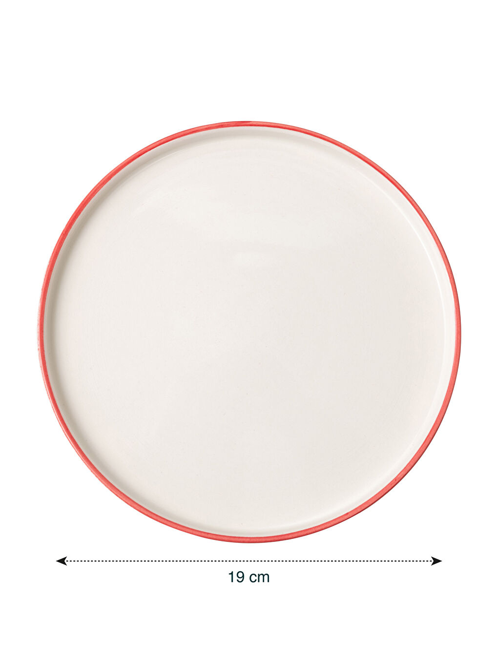 LCW HOME Flat Ceramic Plate 19 Cm -S2IG27Z8-SCV