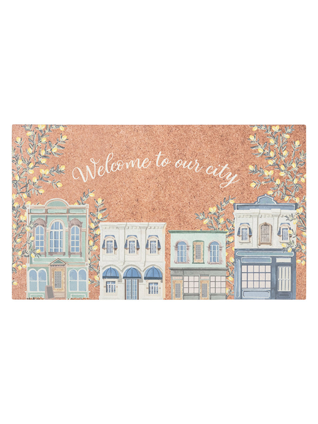 دواسة باب أمامية مطبوعة 45x75 سم-4