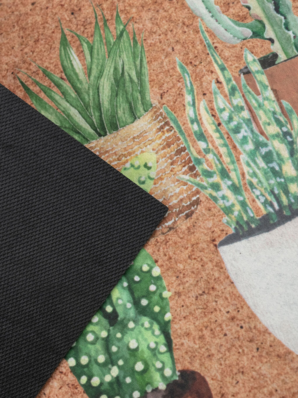 Принтті есік алдындағы кілемше 45x75 см-2