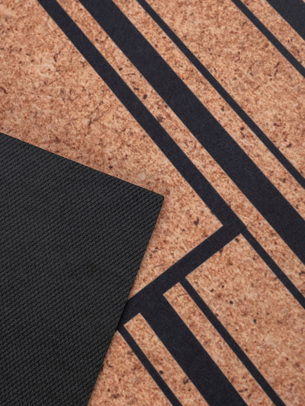 سجادة باب أمامية مطبوع عليها نص 45x75 سم-2