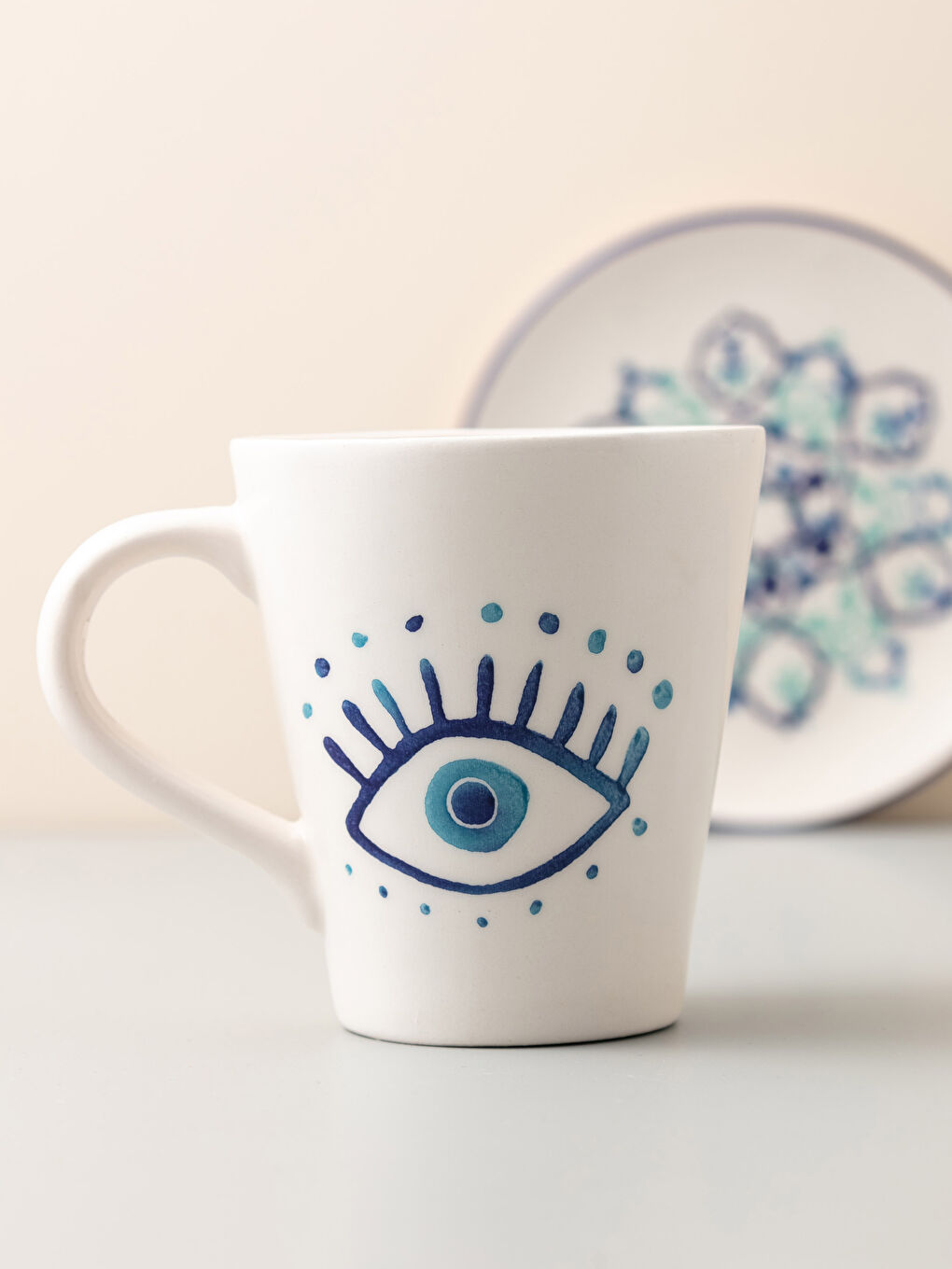 LCW HOME Printed Ceramic Mug Cup 365 Ml -S2IN66Z8-LQQ