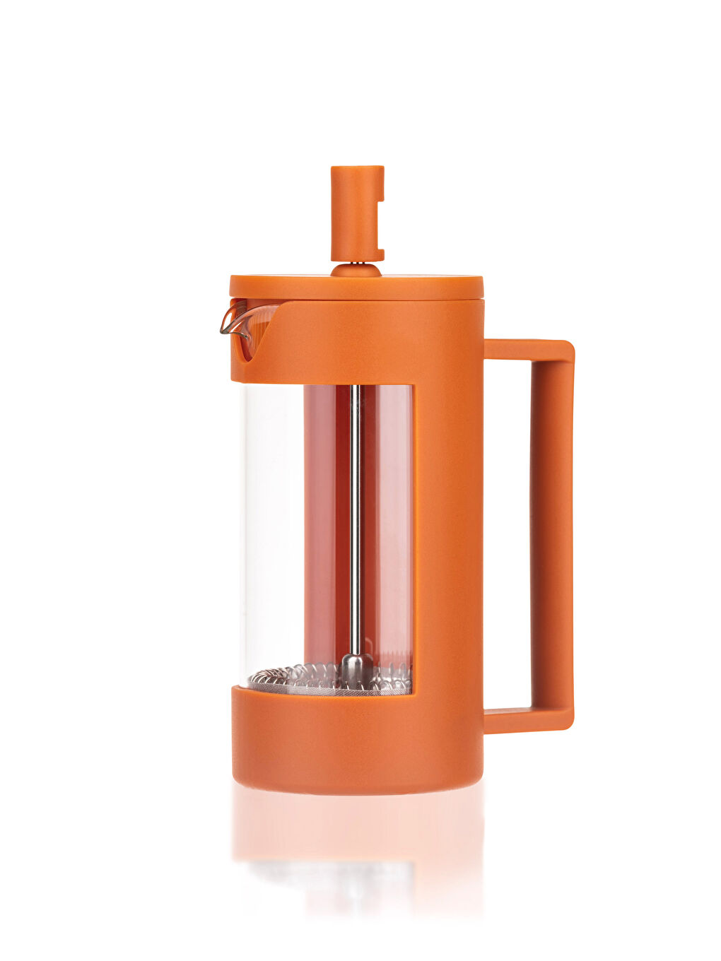 Kahverengi Cam ve Paslanmaz Çelik Kahve Presi 350 ml-4