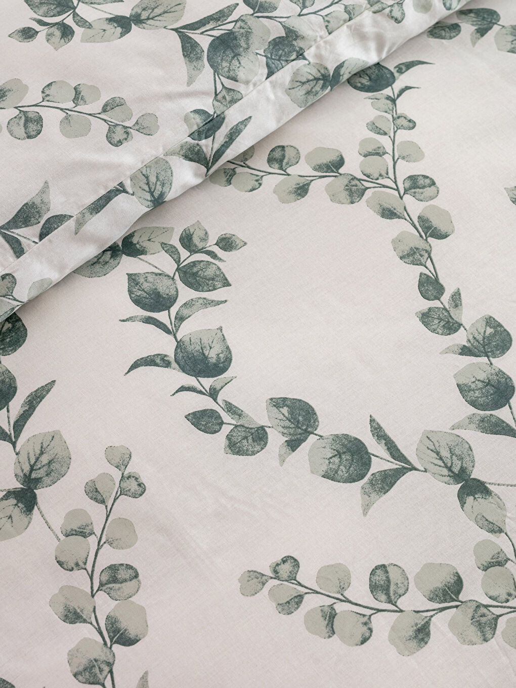 Parure de couette double complète en coton imprimé-5