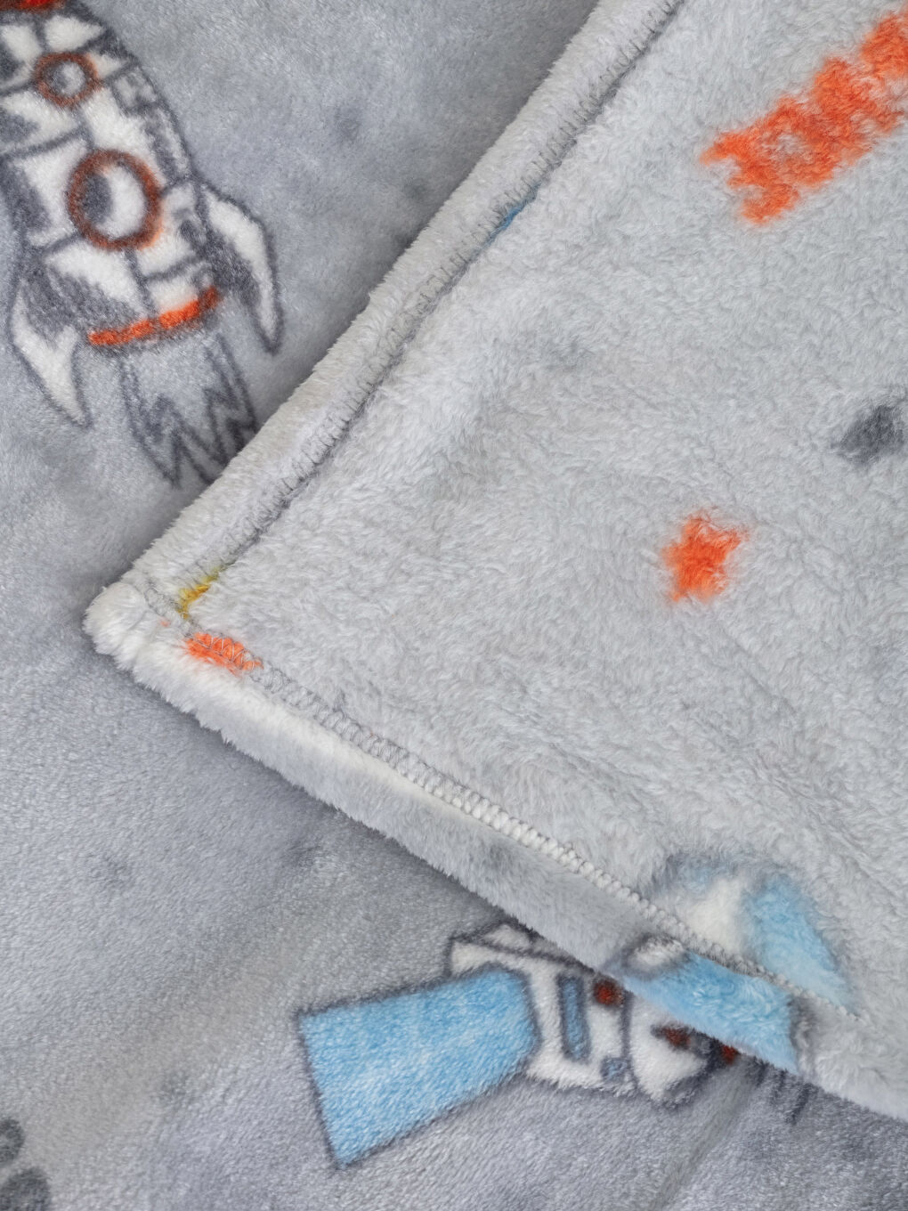 Couverture Garçon Imprimée Douce Texturée 150x200 Cm-3