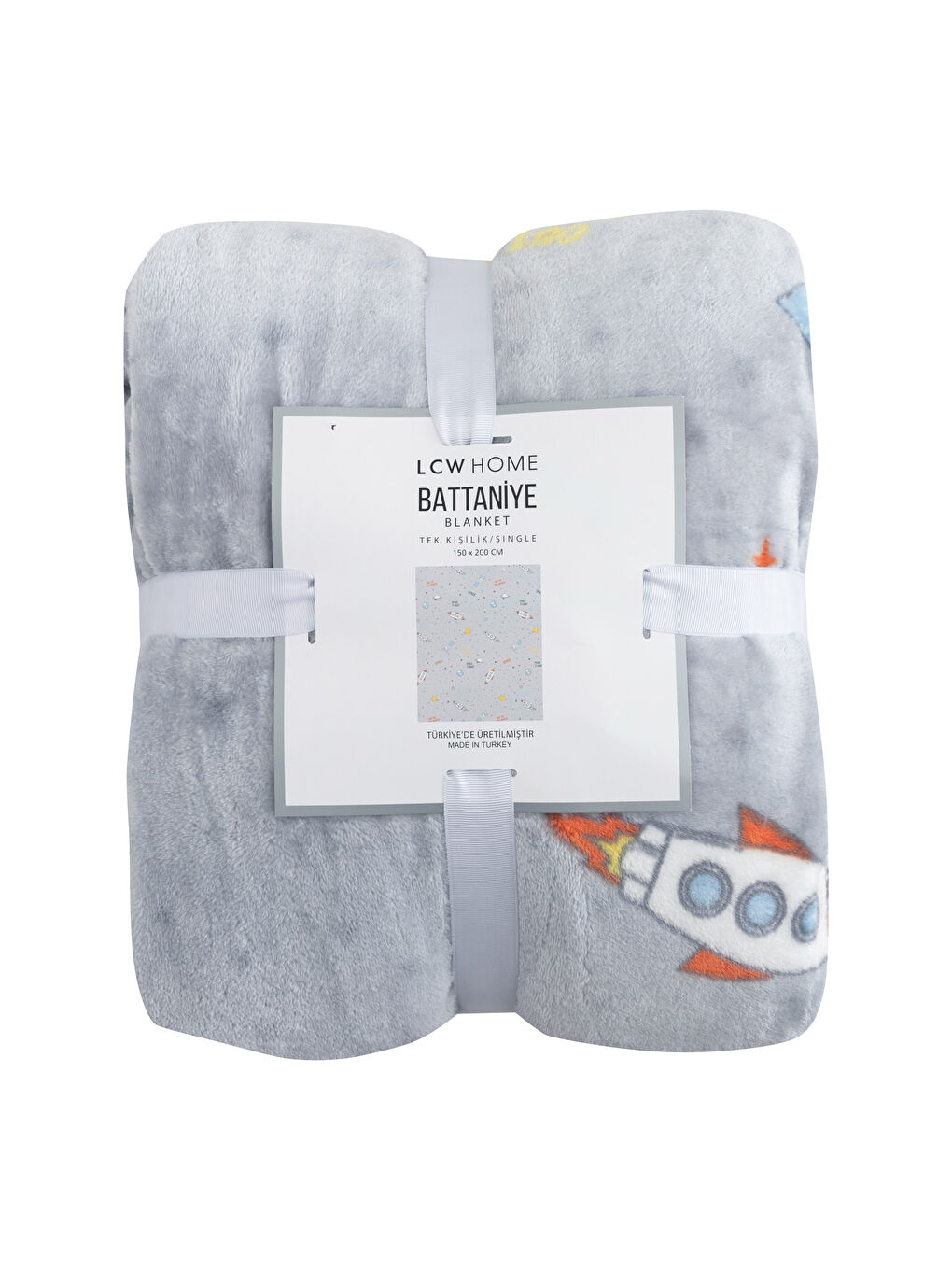 Couverture Garçon Imprimée Douce Texturée 150x200 Cm-4