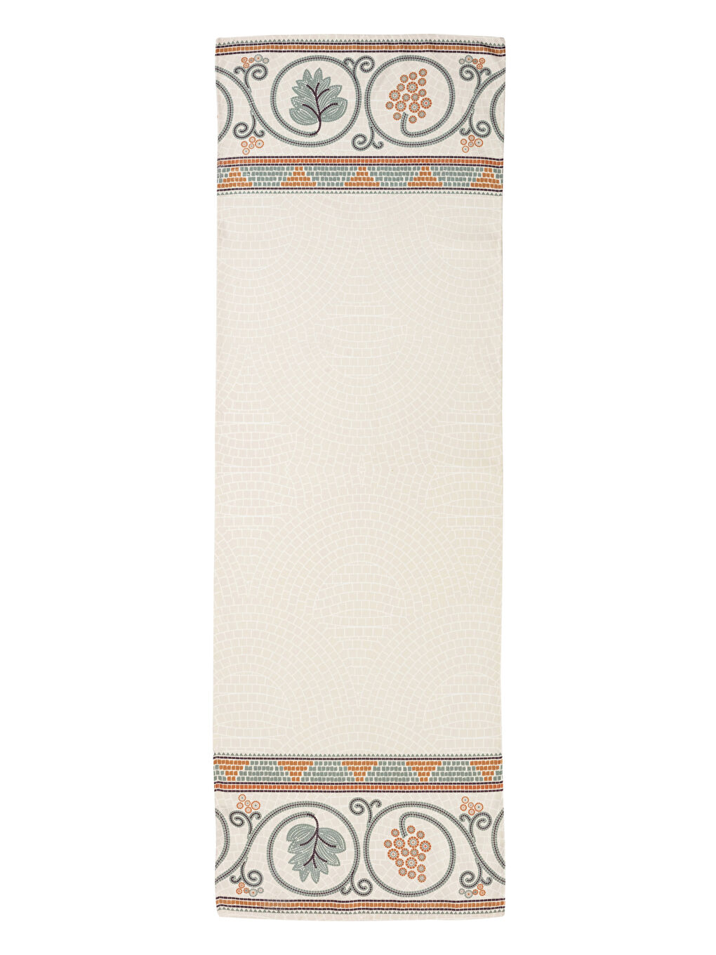 Настольная дорожка с мозаичным узором 45x135 см-3