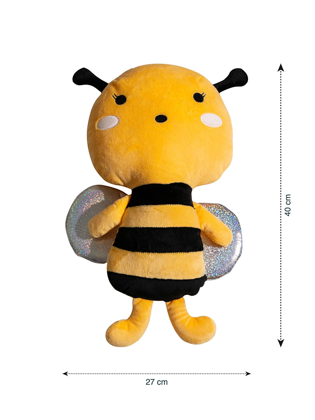 LCW HOME Pelüş Dolgulu Arı Bebek Kırlent 27x40 cm -S2J154Z1-F9C