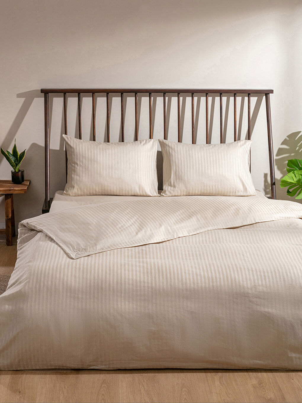 Cotton Satin Double Duvet Cover Set