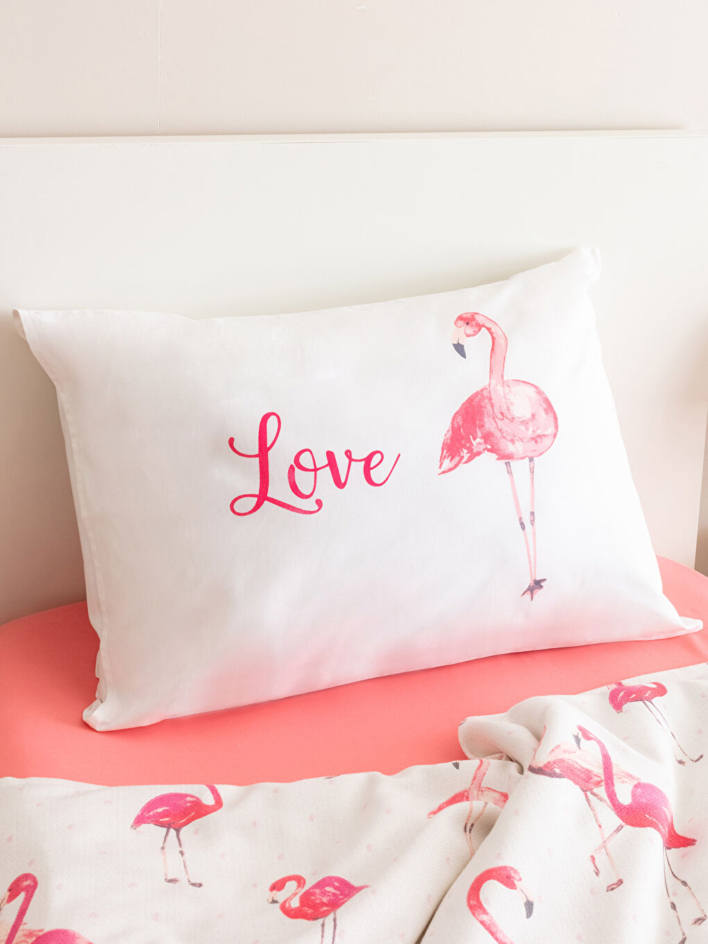 Flamingo Patterned Single Pique Set -S2J512Z8-LT4