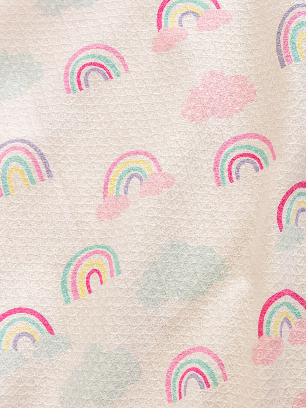 Karışık Baskılı Pamuklu Çocuk Pike Takımı-4