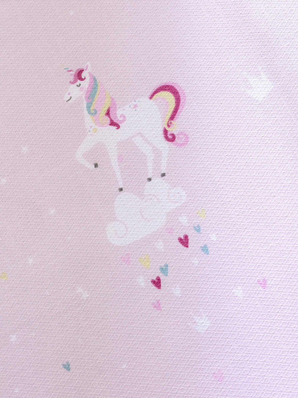 Baskılı Pamuklu Kız Çocuk Pike Takımı-4