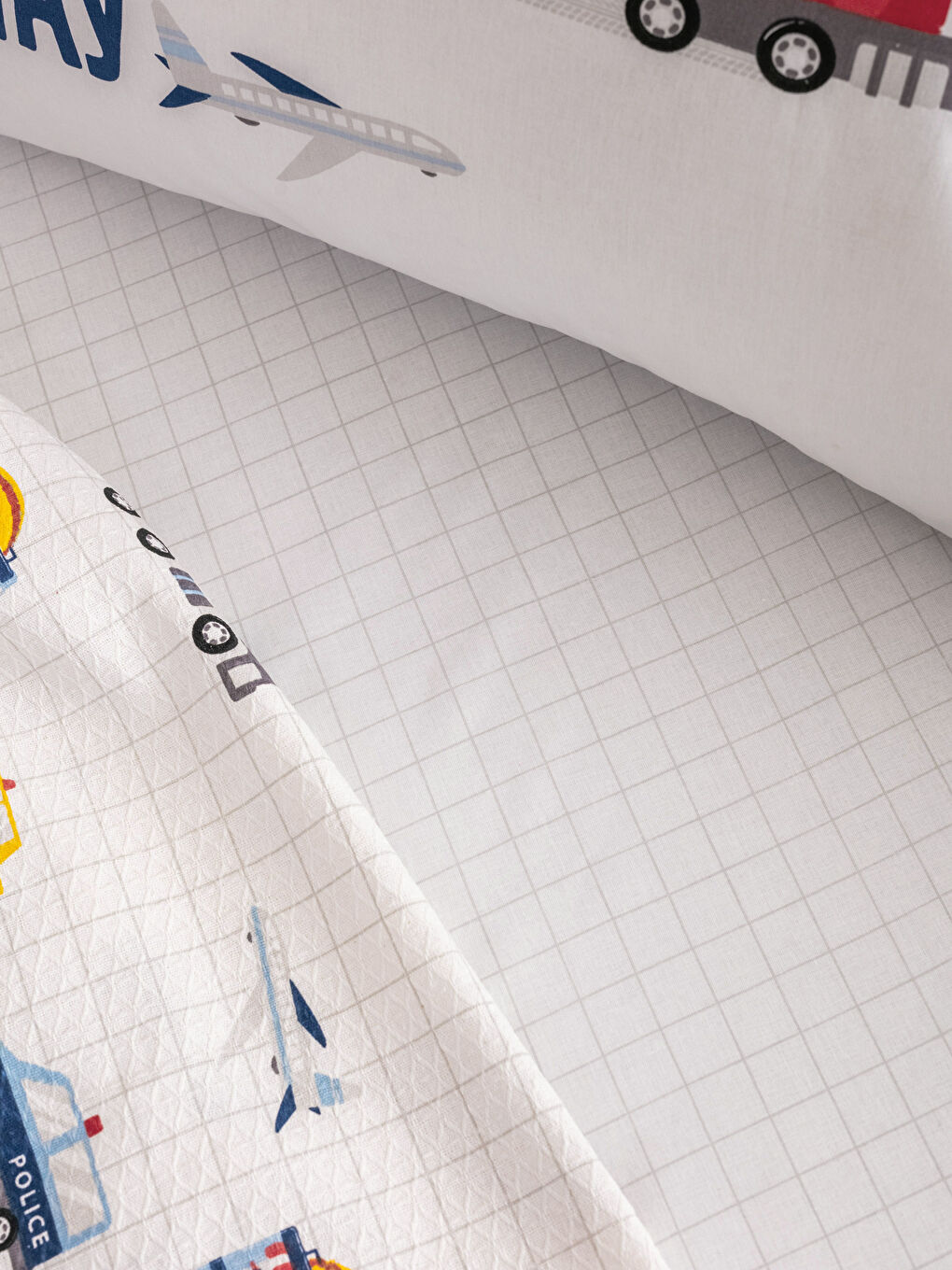 Printed Cotton Kids Pique Set-6