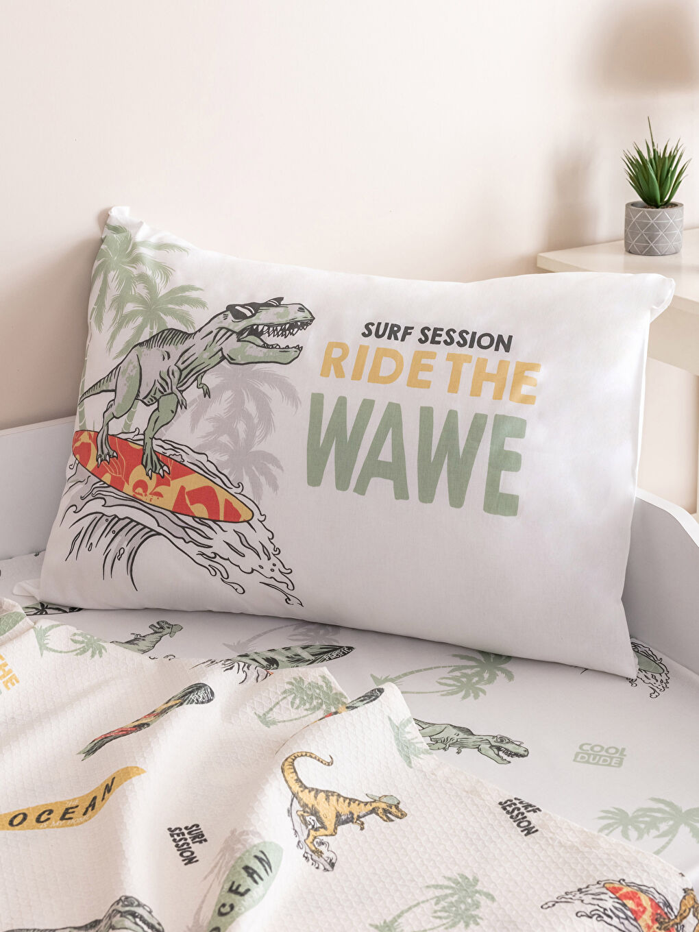 طقم بيكيه أطفال قطن مطبوع-2