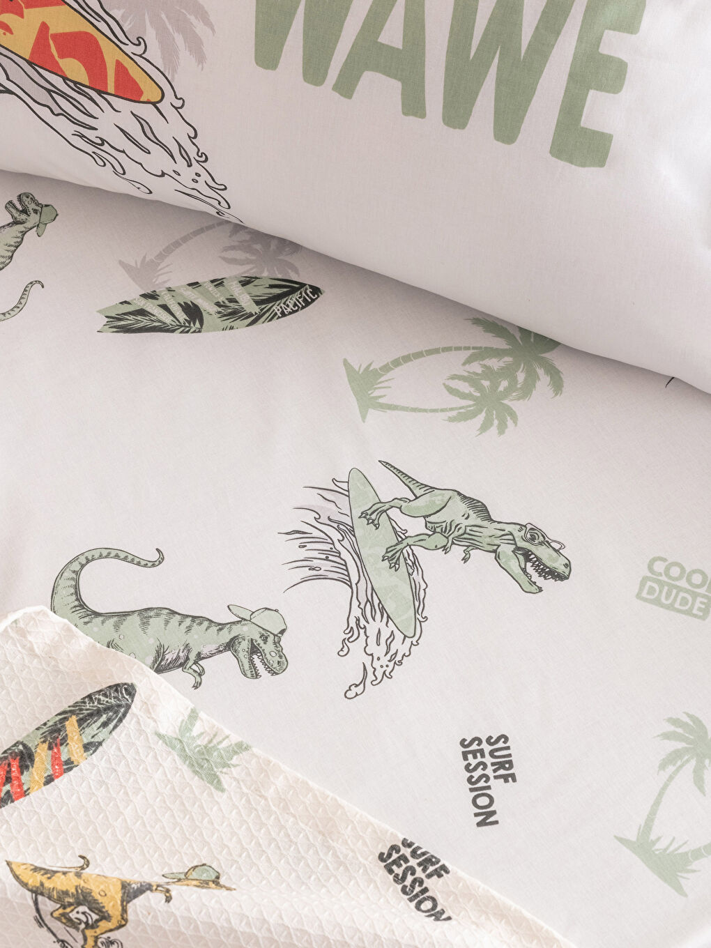 طقم بيكيه أطفال قطن مطبوع-6