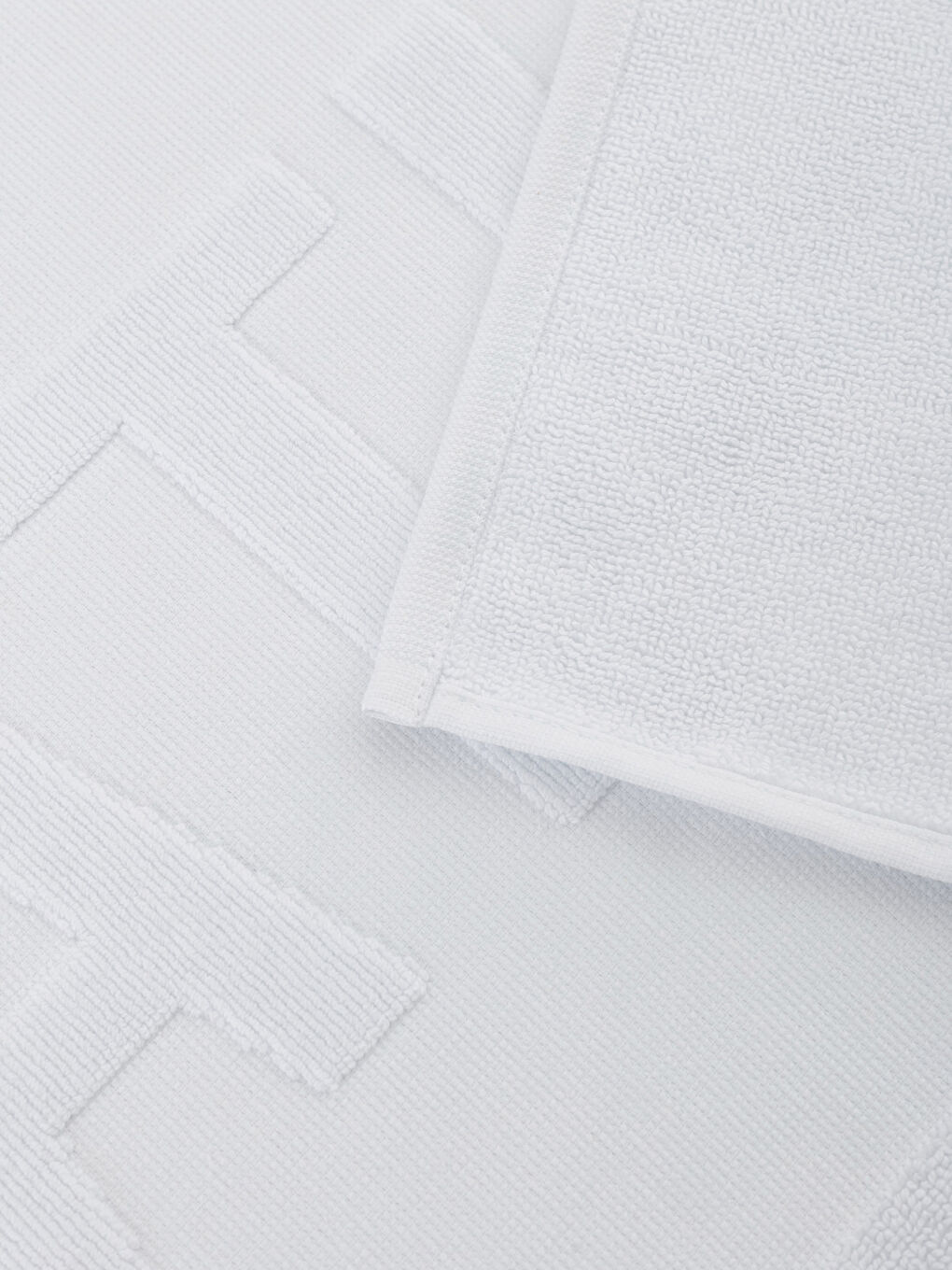 Cotton Text Printed Bath Mat 50x70 Cm-2