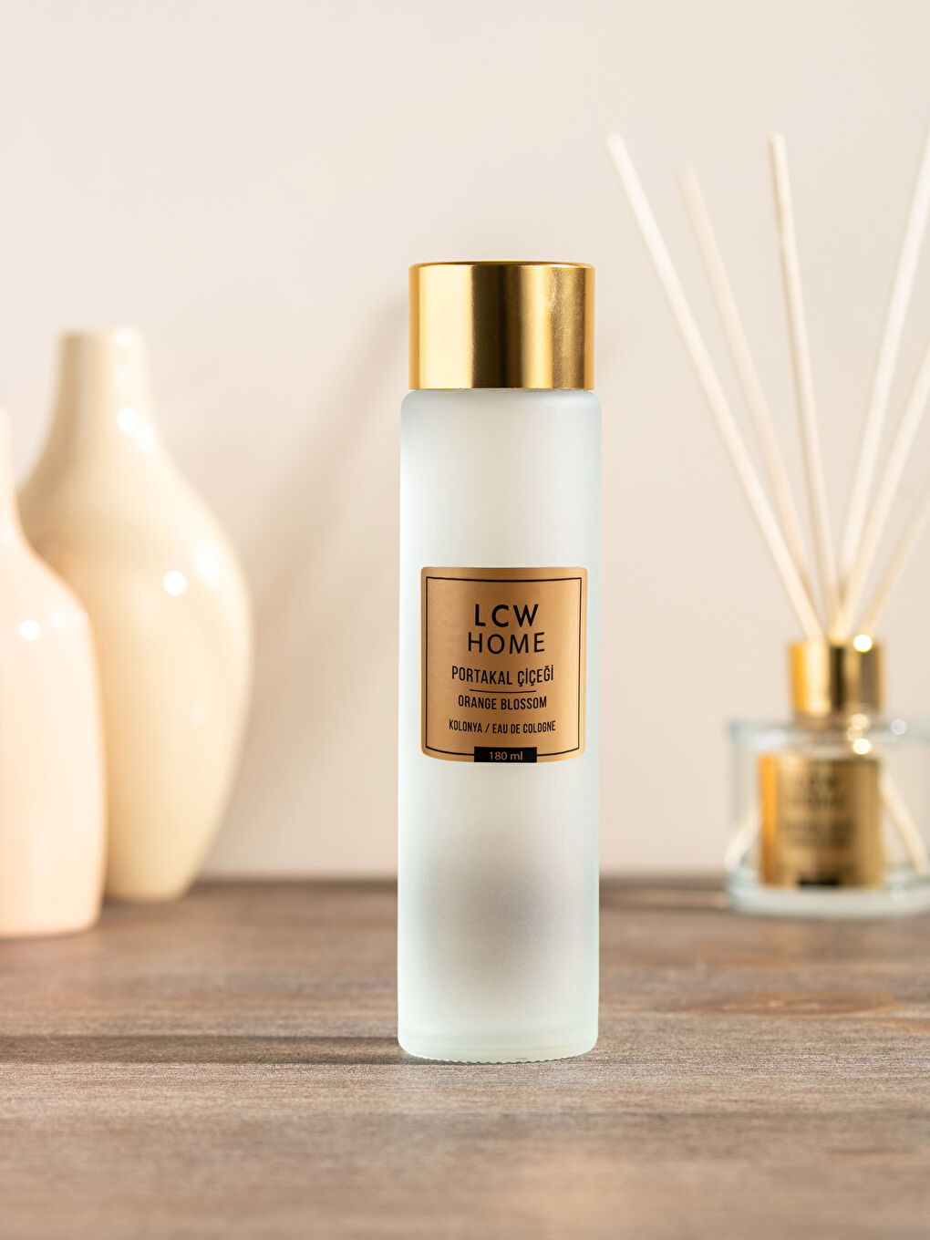 Portakal Çiçeği Kokulu Cam Şişe Kolonya 180 ml-1