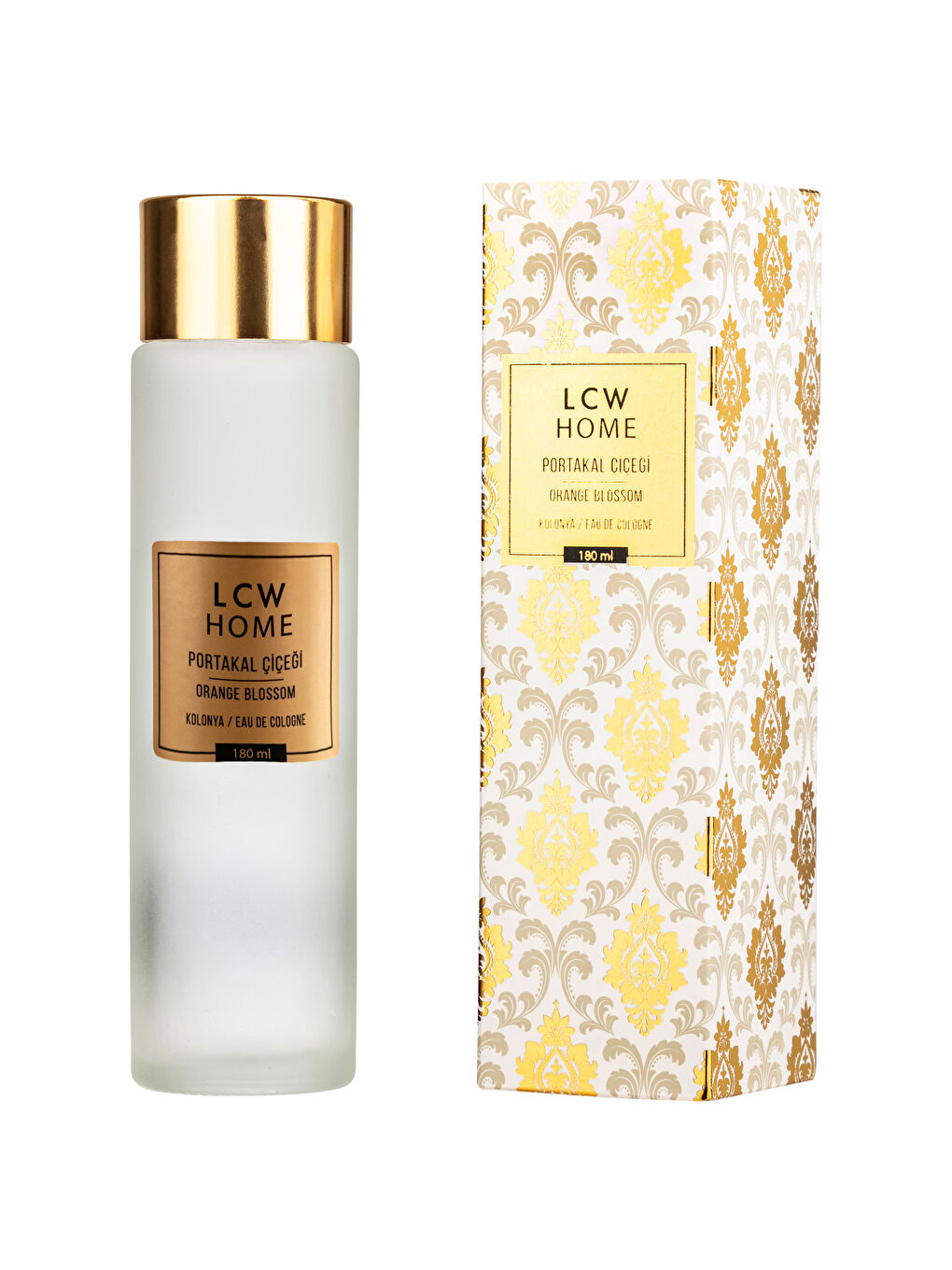 Portakal Çiçeği Kokulu Cam Şişe Kolonya 180 ml-4