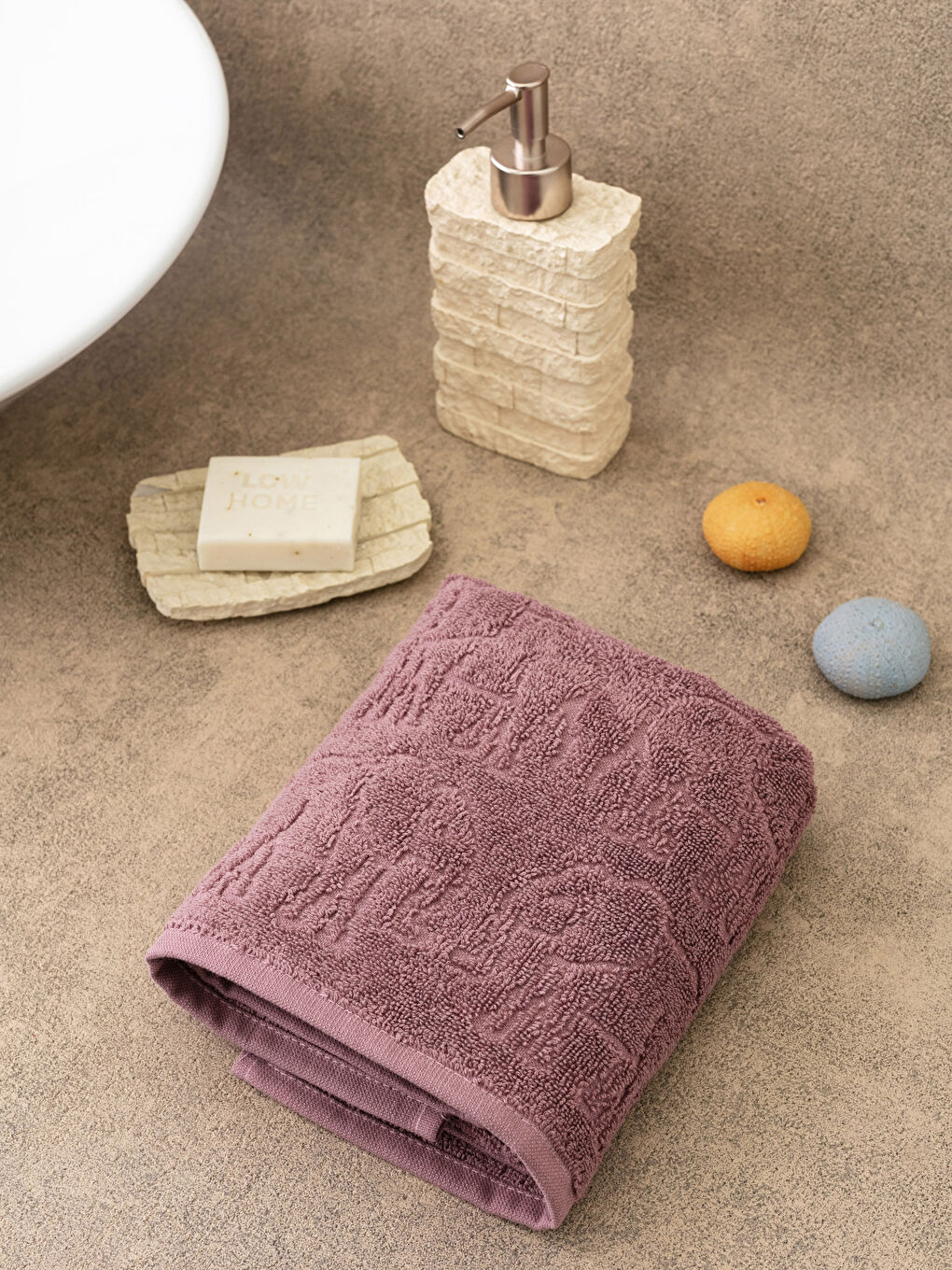 Serviette de toilette à motifs 50x80 cm