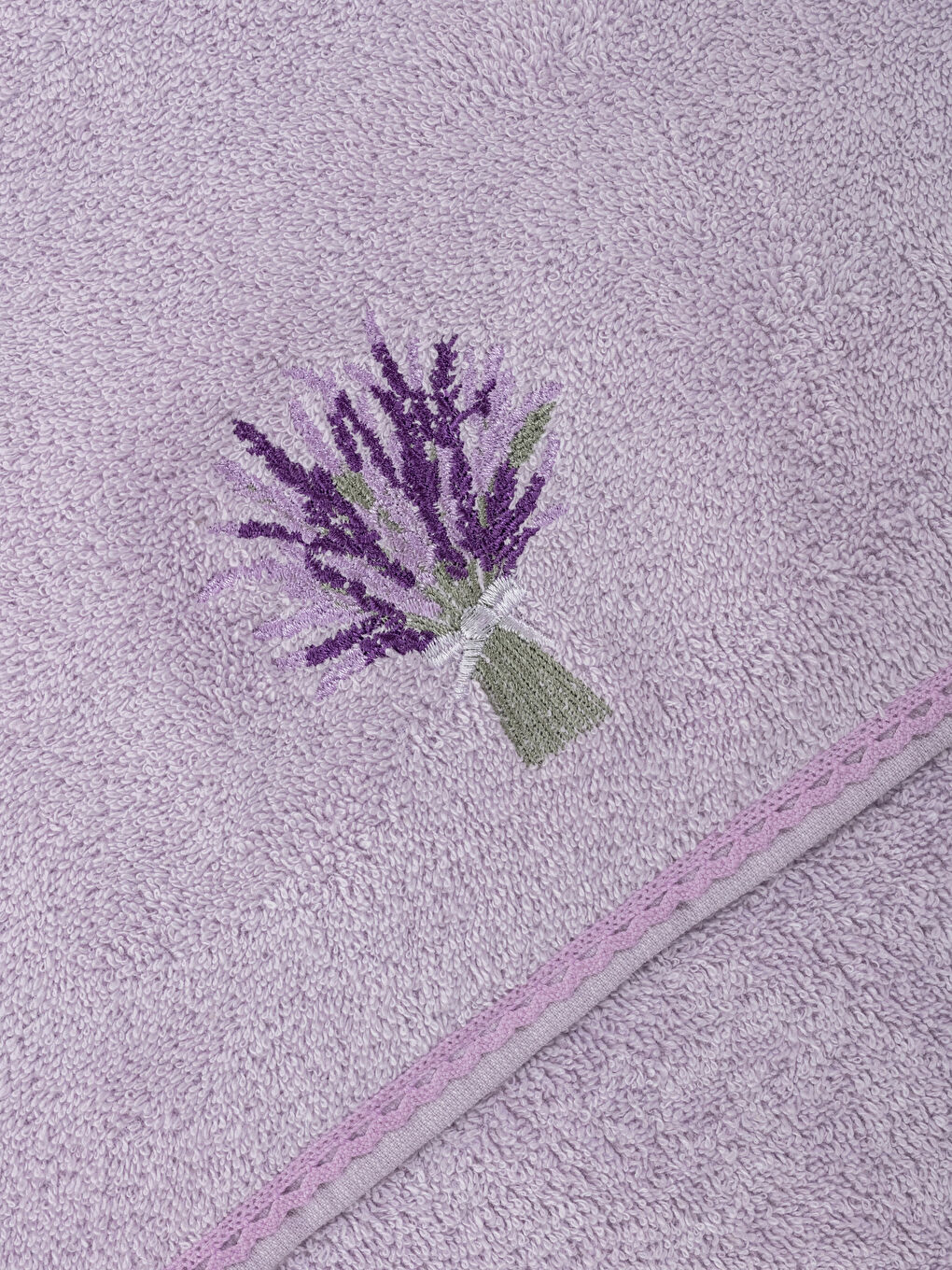 Embroidered Cotton Face Towel 50x80 cm-2