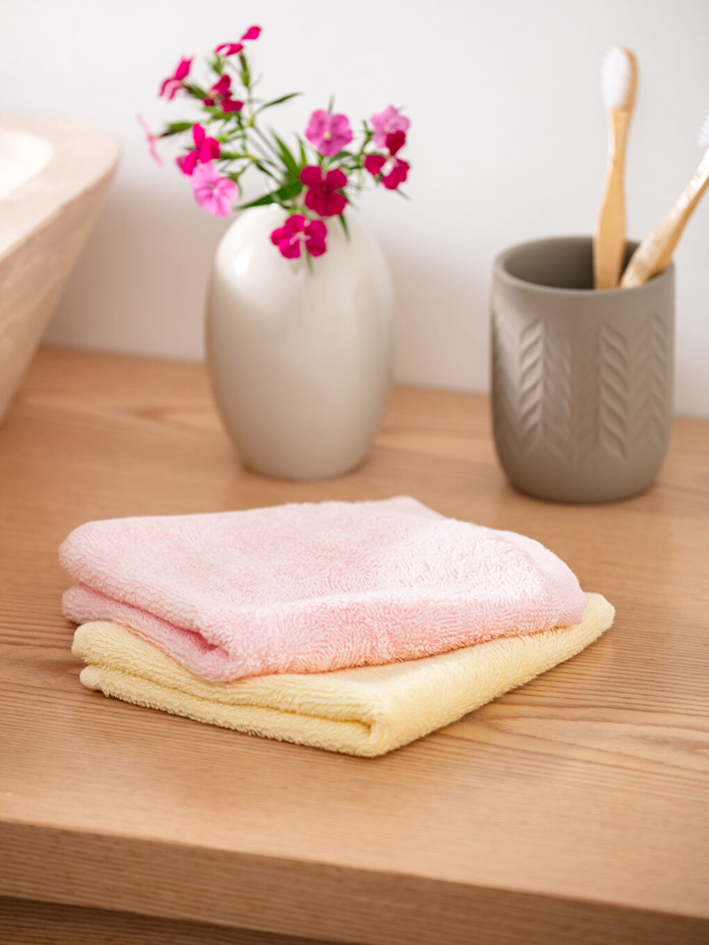 فوط يد سادة - مجموعتين - 30x30 سم