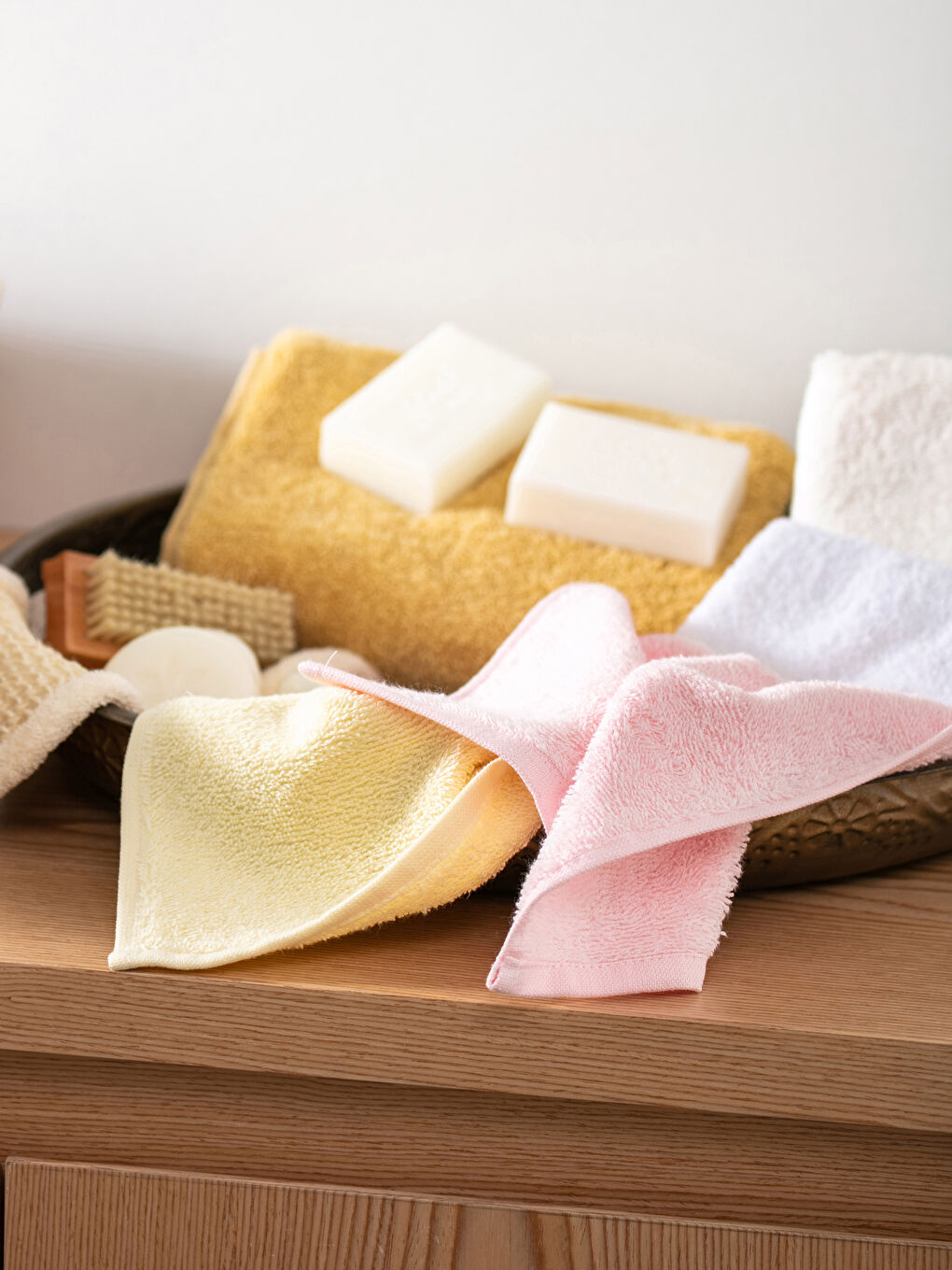 فوط يد سادة - مجموعتين - 30x30 سم-1