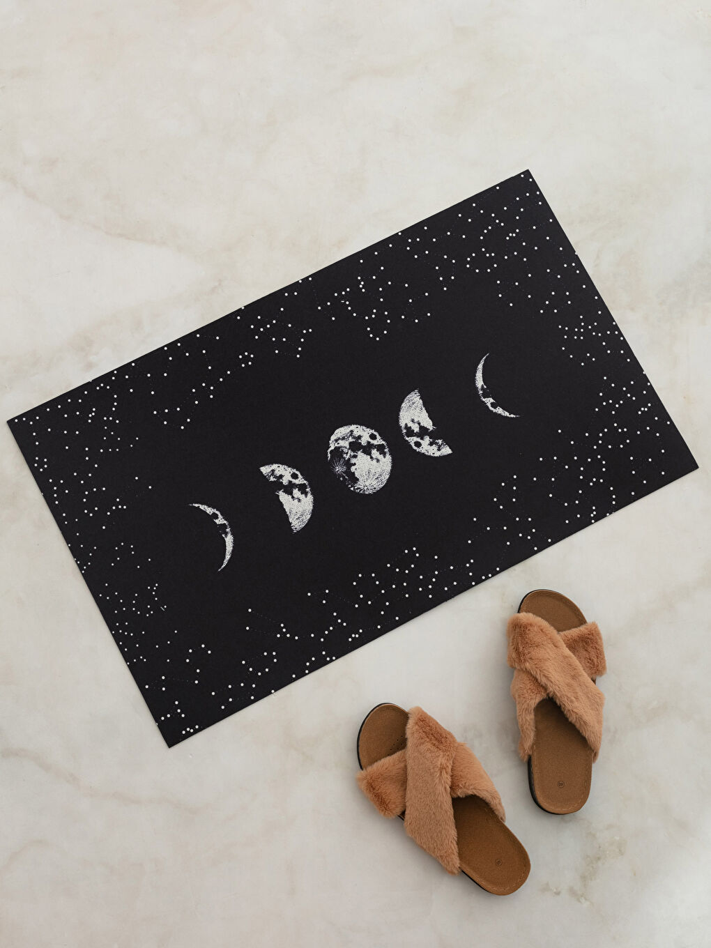 Karışık Baskılı Banyo Paspası 45x75 cm