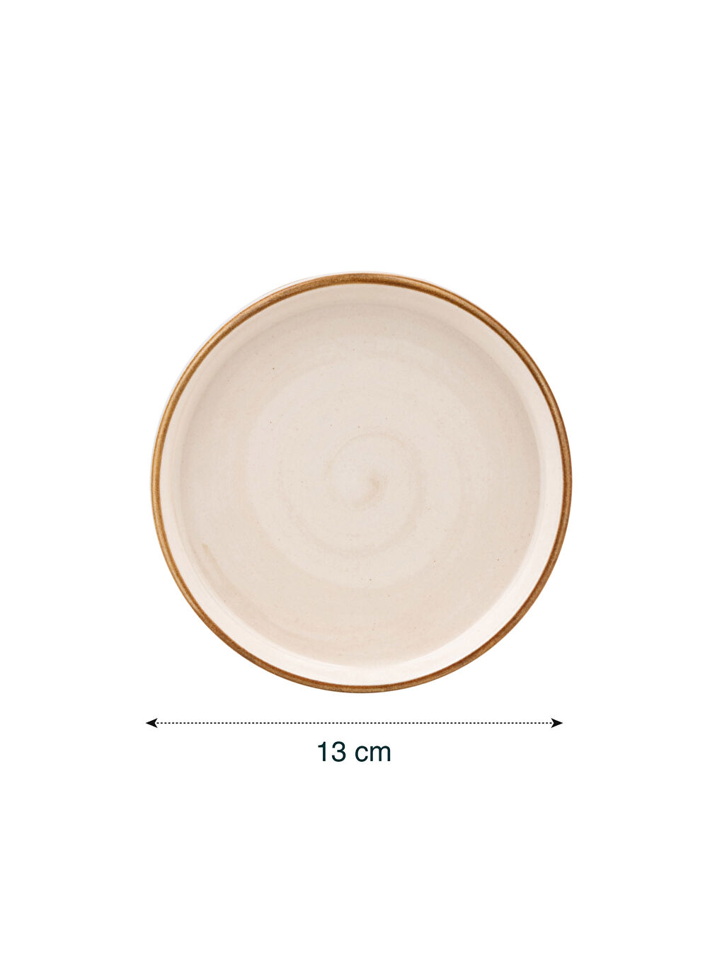 LCW HOME Flat Ceramic Plate 13 Cm -S2JQ13Z8-SCC