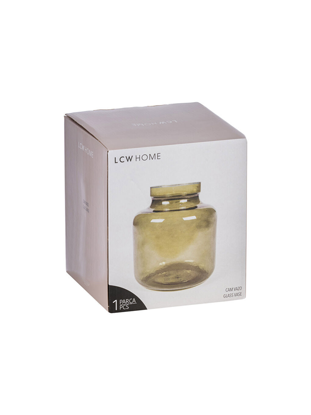 LCW HOME Dekoratif Cam Vazo 19x10 cm -S2JQ17Z8-S81