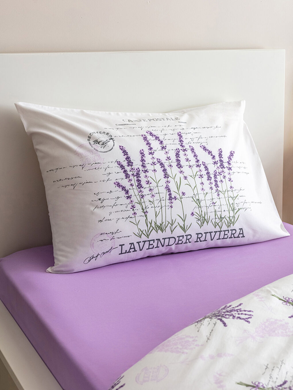 Çiçek Desenli Pamuklu Tek Kişilik Nevresim Takımı-2