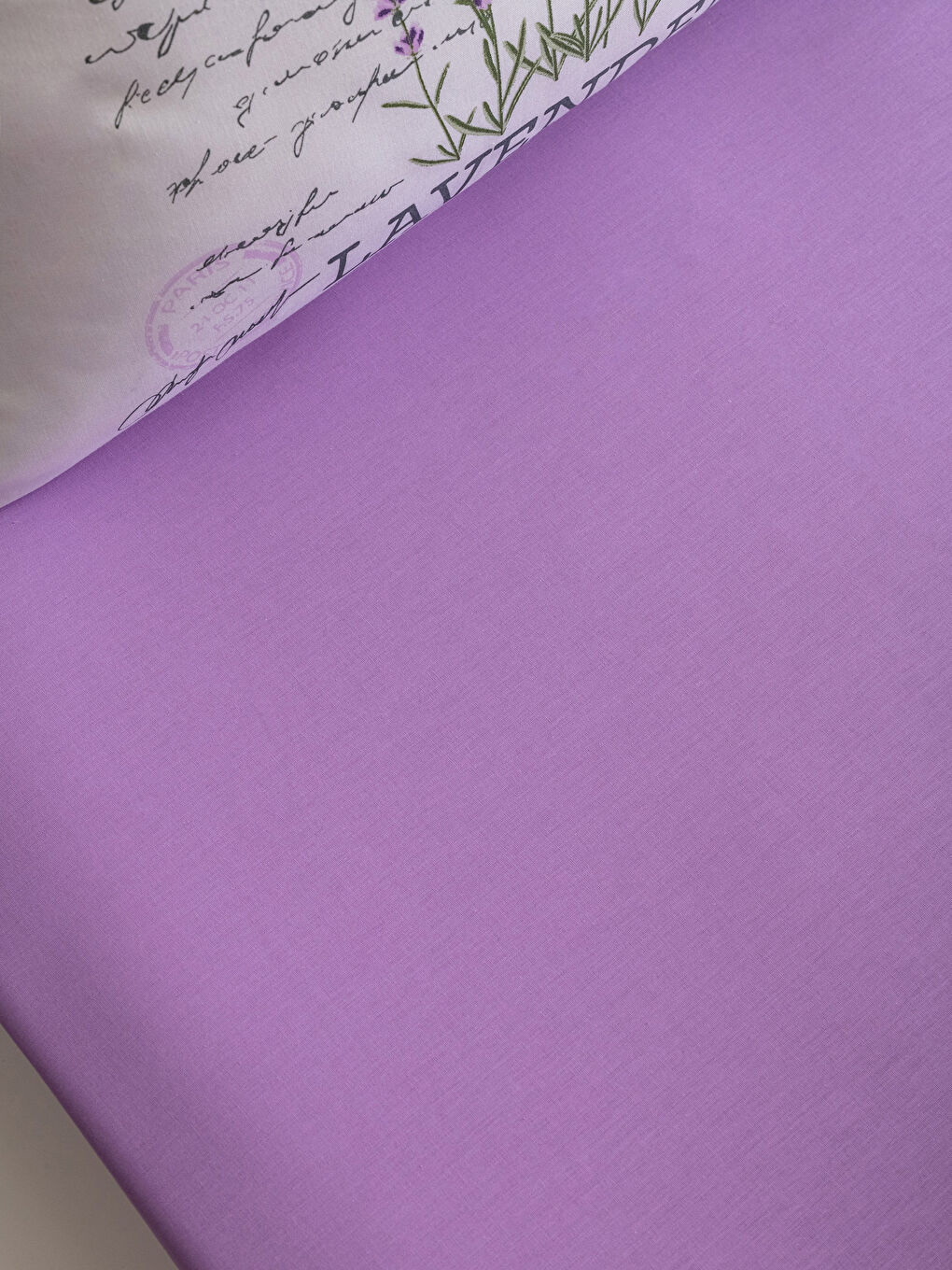 Çiçek Desenli Pamuklu Tek Kişilik Nevresim Takımı-4