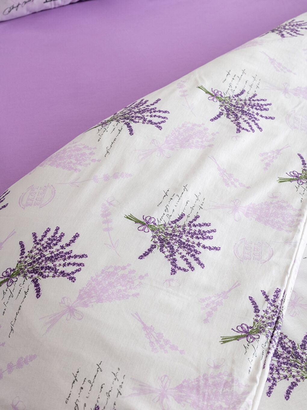 Çiçek Desenli Pamuklu Tek Kişilik Nevresim Takımı-5