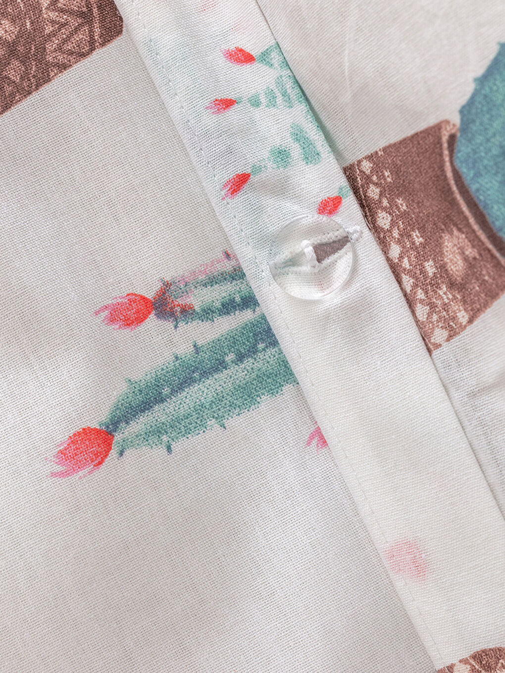 Karışık Tek Kişilik Pamuklu Desenli Nevresim ve Yastık Kılıfı-5