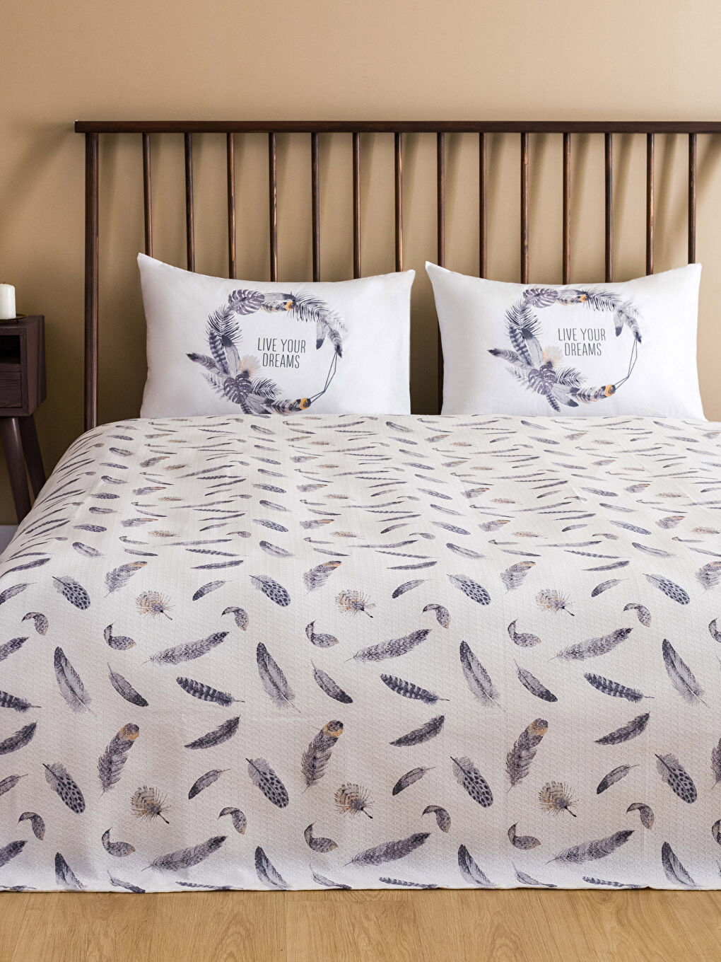 Patterned Double Pique Set