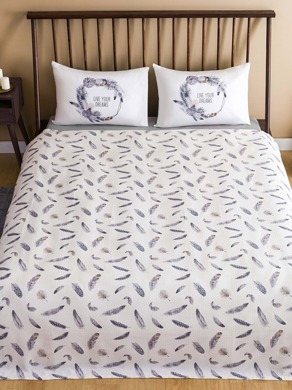 Patterned Double Pique Set-1