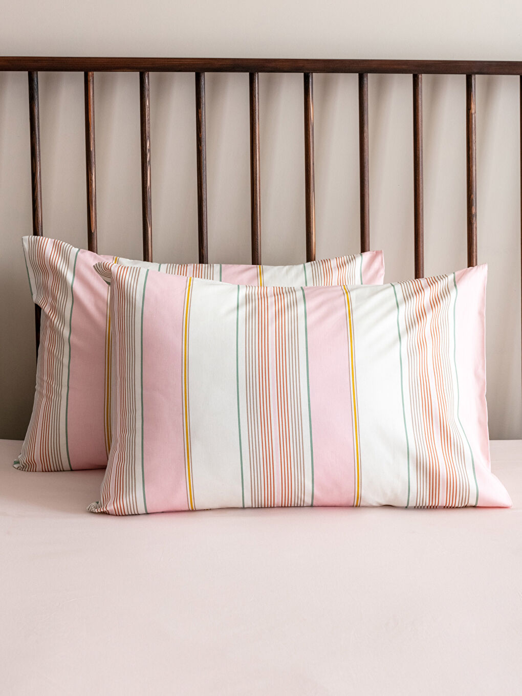 Striped Cotton Pillowcase 2 Pack 50x70 Cm -S2JY09Z8-F9C