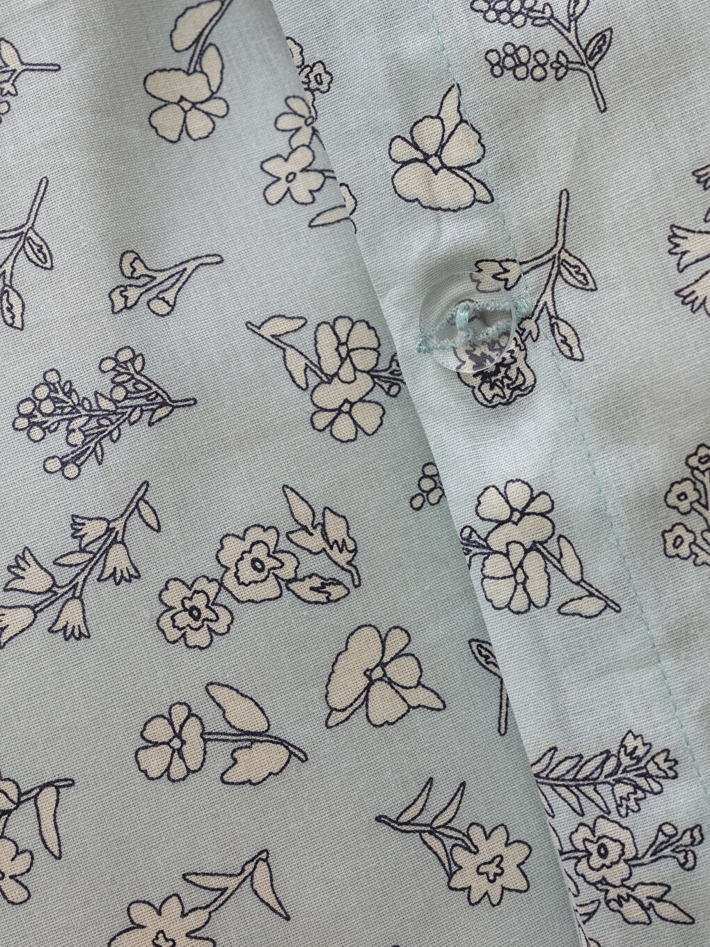 Karışık Çift Kişilik Çiçek Desenli Pamuklu Nevresim Seti-5