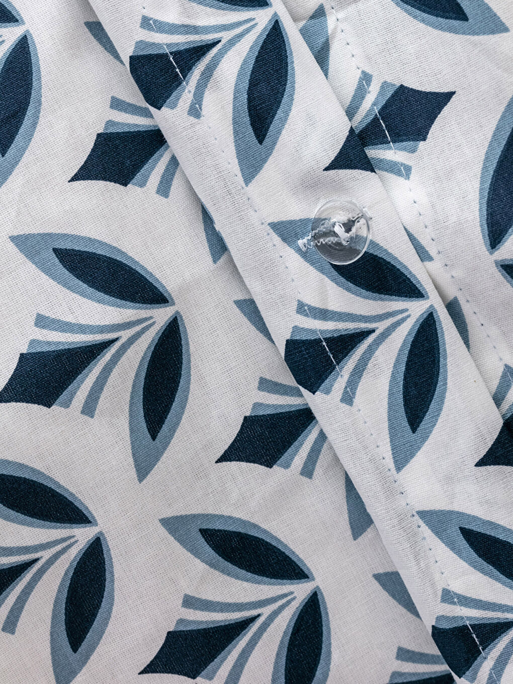 Karışık Desenli Dokuma Çift Kişilik Nevresim Seti-5