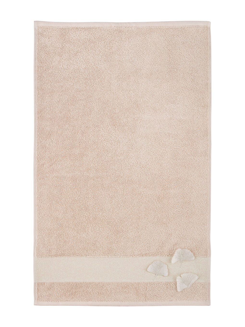 Serviette de Toilette Brodée en Coton 50x80 cm-4