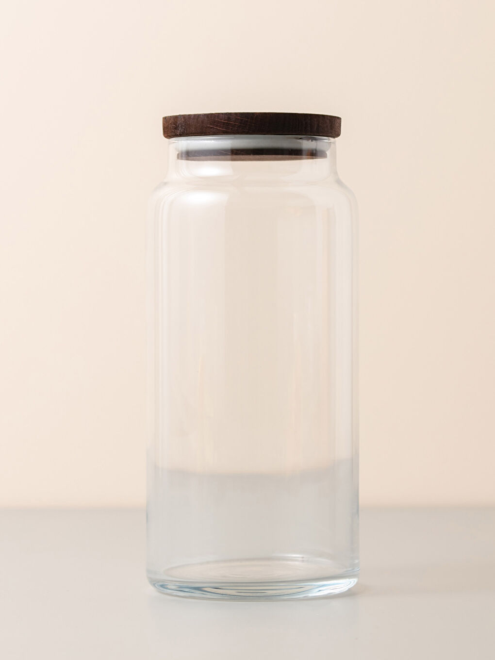 Flat Glass Jar 1400 Ml-2