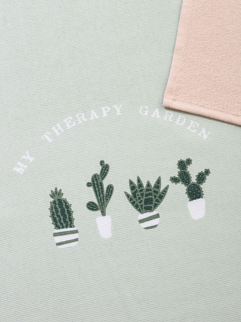 Torchon Imprimé Lot de 2 40x60 Cm-2