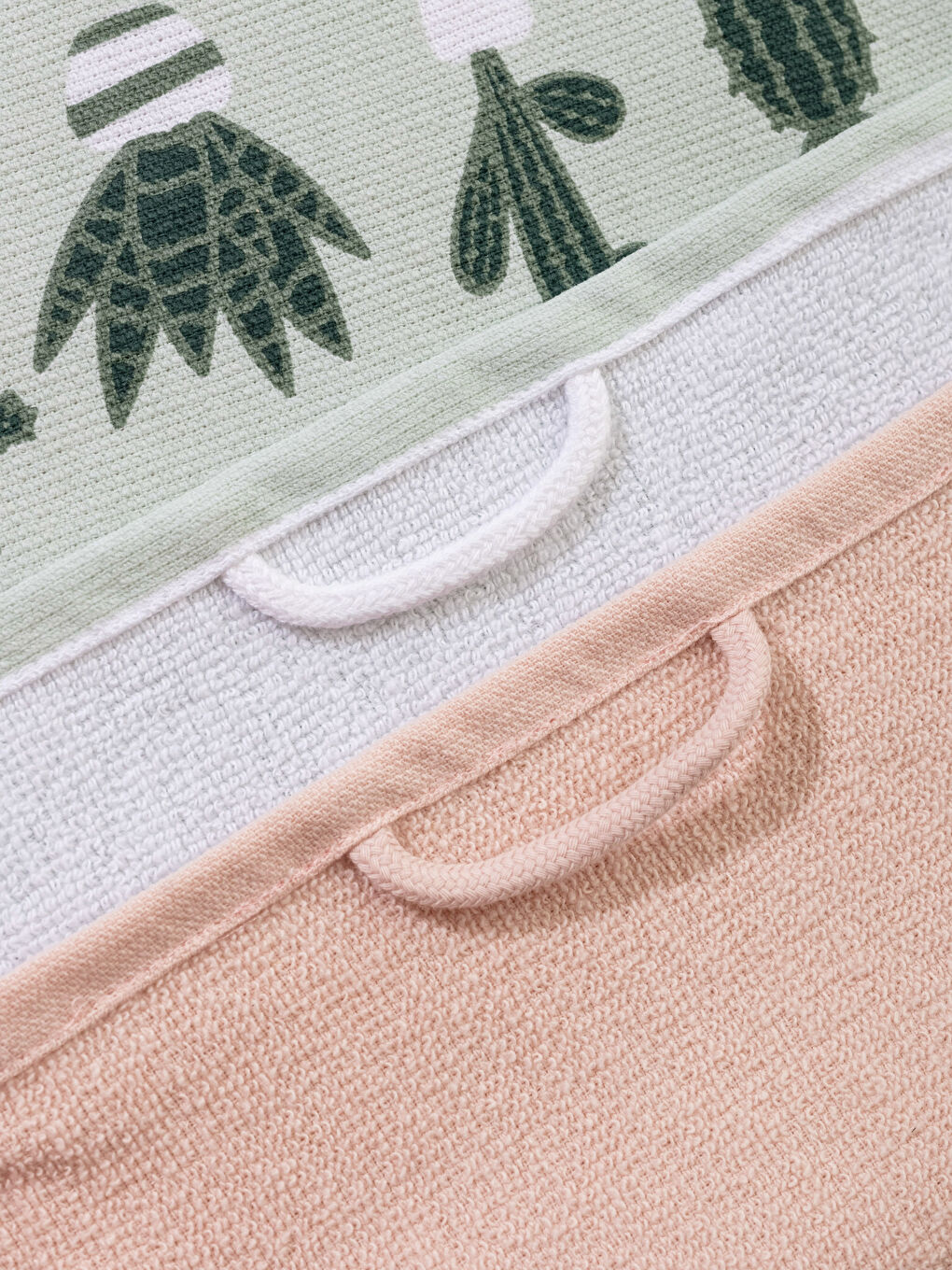 Torchon Imprimé Lot de 2 40x60 Cm-3