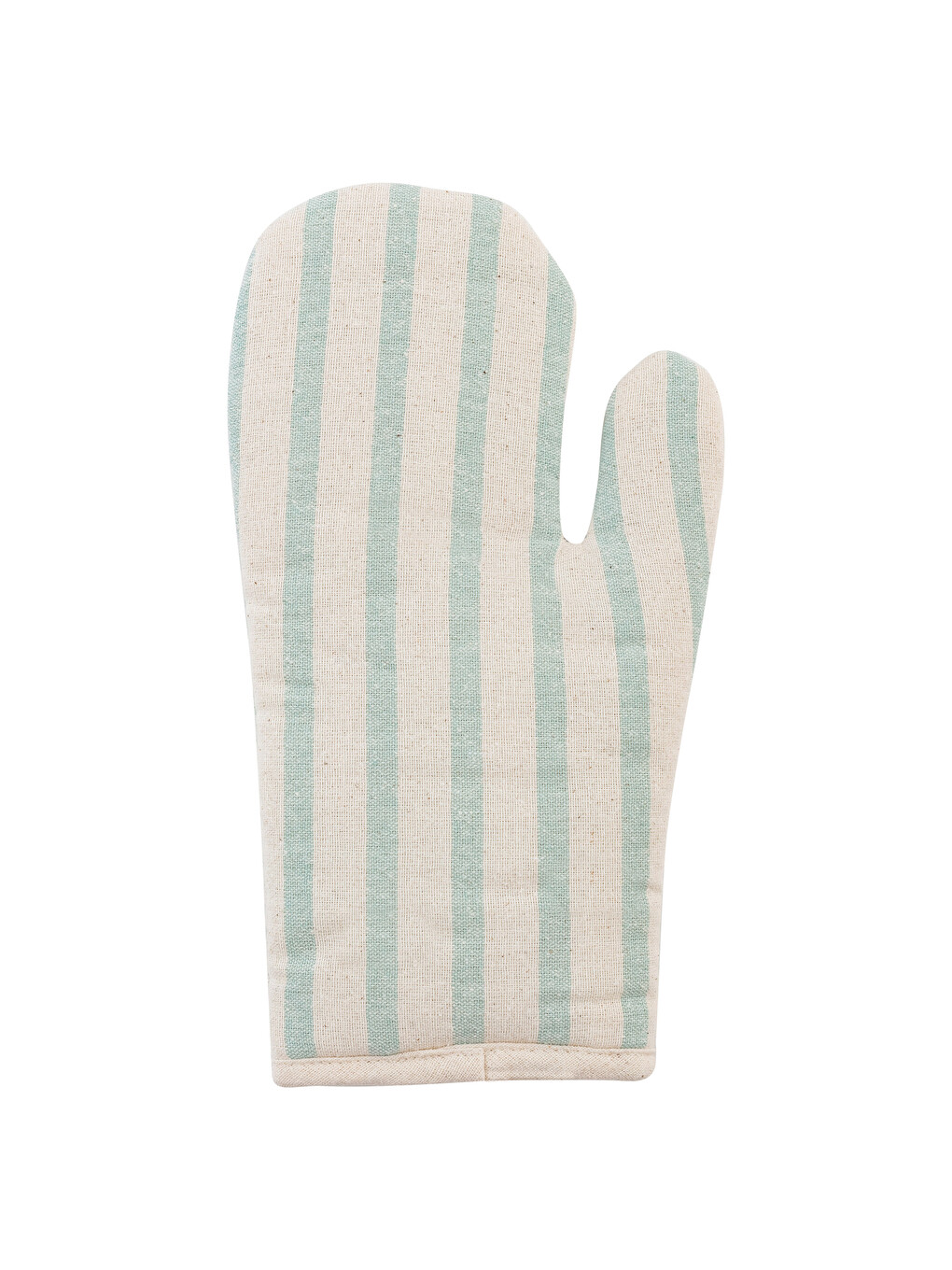 Striped Cotton Oven Gloves-3