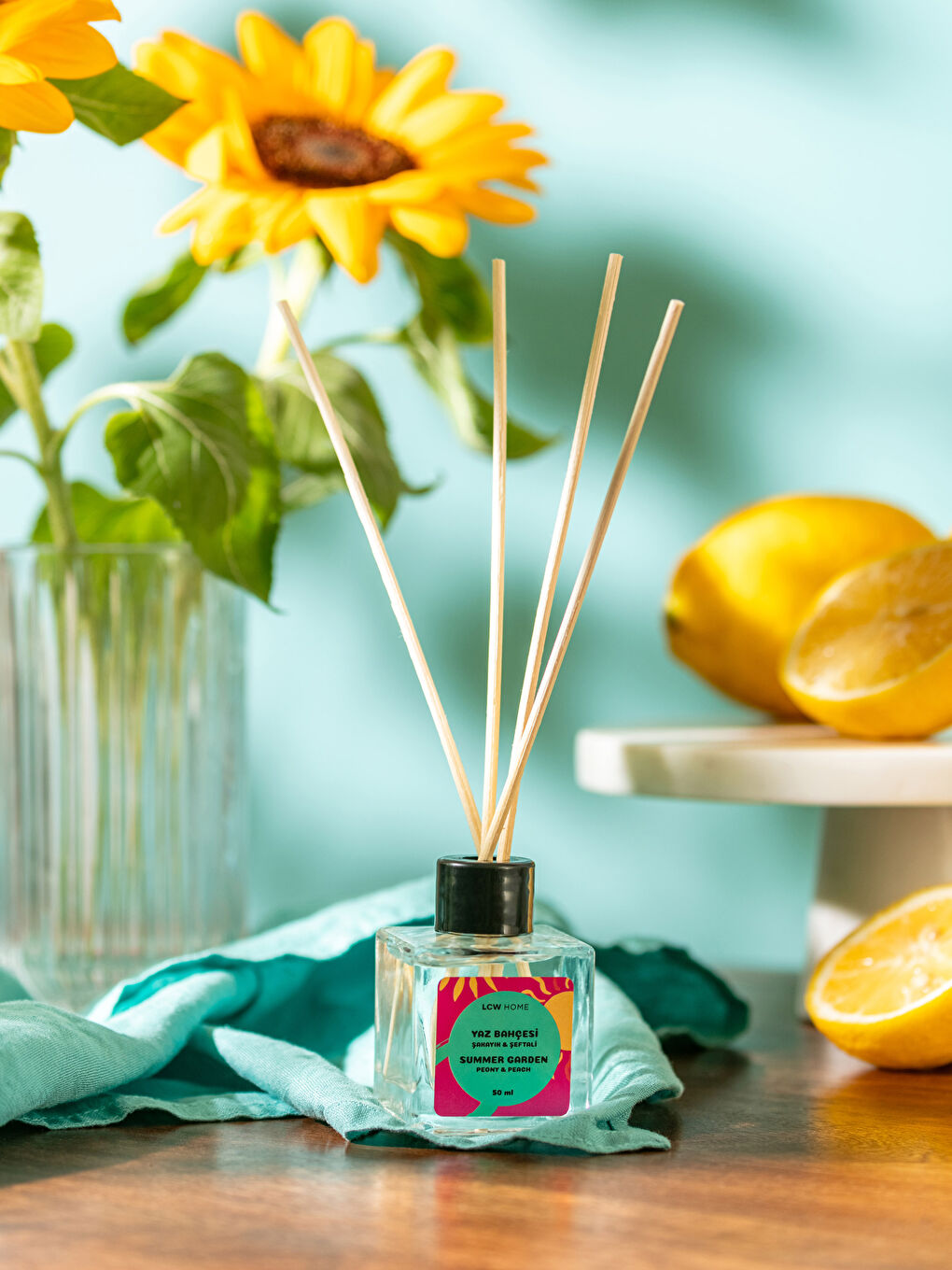 LCW HOME Şakayık ve Şeftali Çubuklu Oda Kokusu 50 ml-1