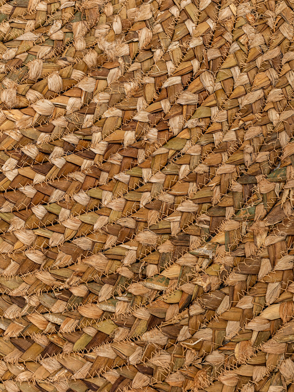 Carpetă Rotundă din Iută 120x120 Cm-2