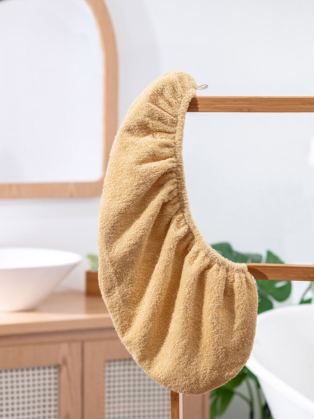 Women's Plain Hair Towel -S2K595Z8-EDY