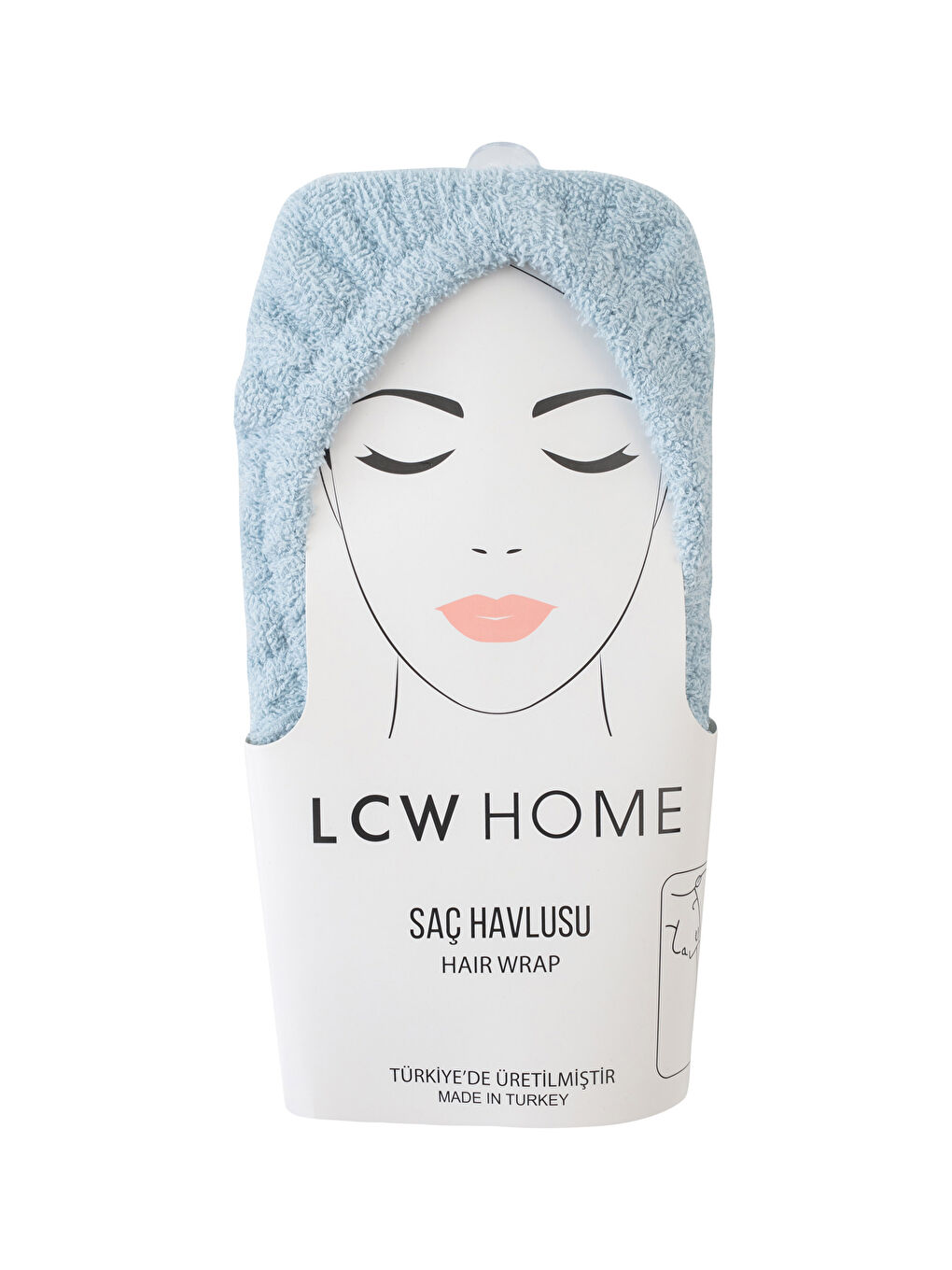Women's Plain Hair Towel -S2K595Z8-UD7